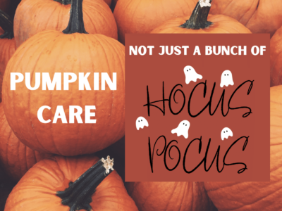 Pumpkin Care: It’s Not Just a Bunch of Hocus Pocus